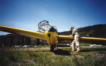 A thorough preflight of the ship takes time